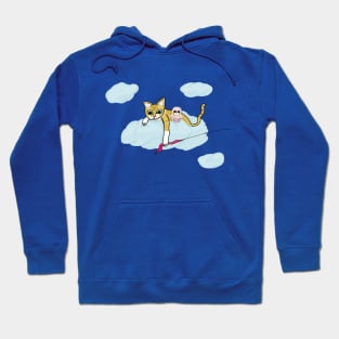 Sora, the Sky Cat Hoodie